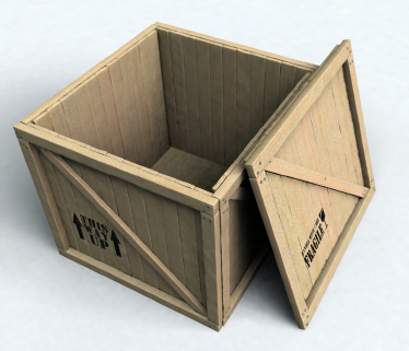 Crates made to Customer's specifications